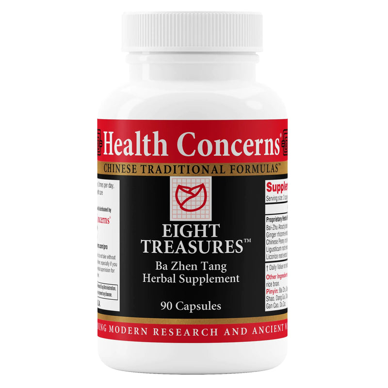 Health Concerns Eight Treasures - Menstrual Relief & Womens Health Supplement - 90 Capsules